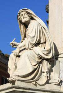 Statue of Isaiah in Rome