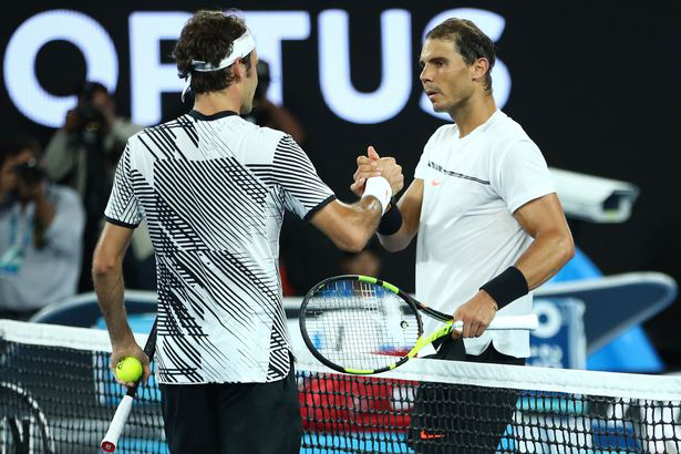 Federer and Nadal 2017 Australian Open