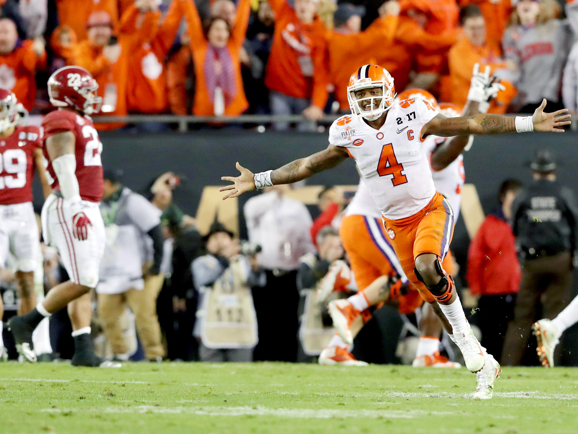 Deshaun Watson Clemson Tige Steve Blaising 