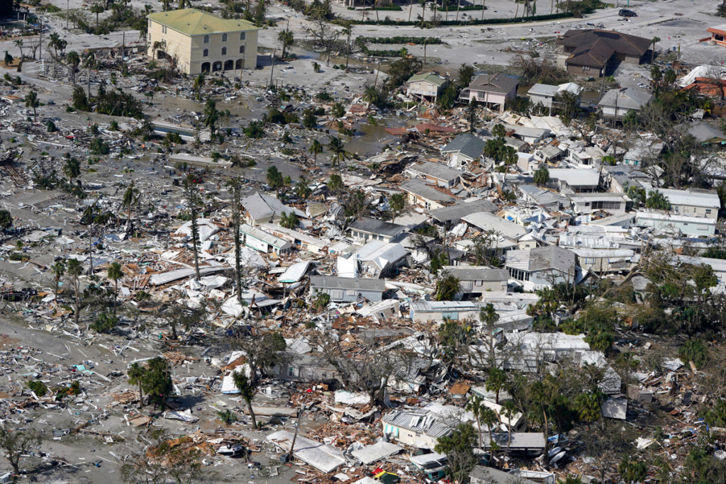 Hurricane Ian home destruction