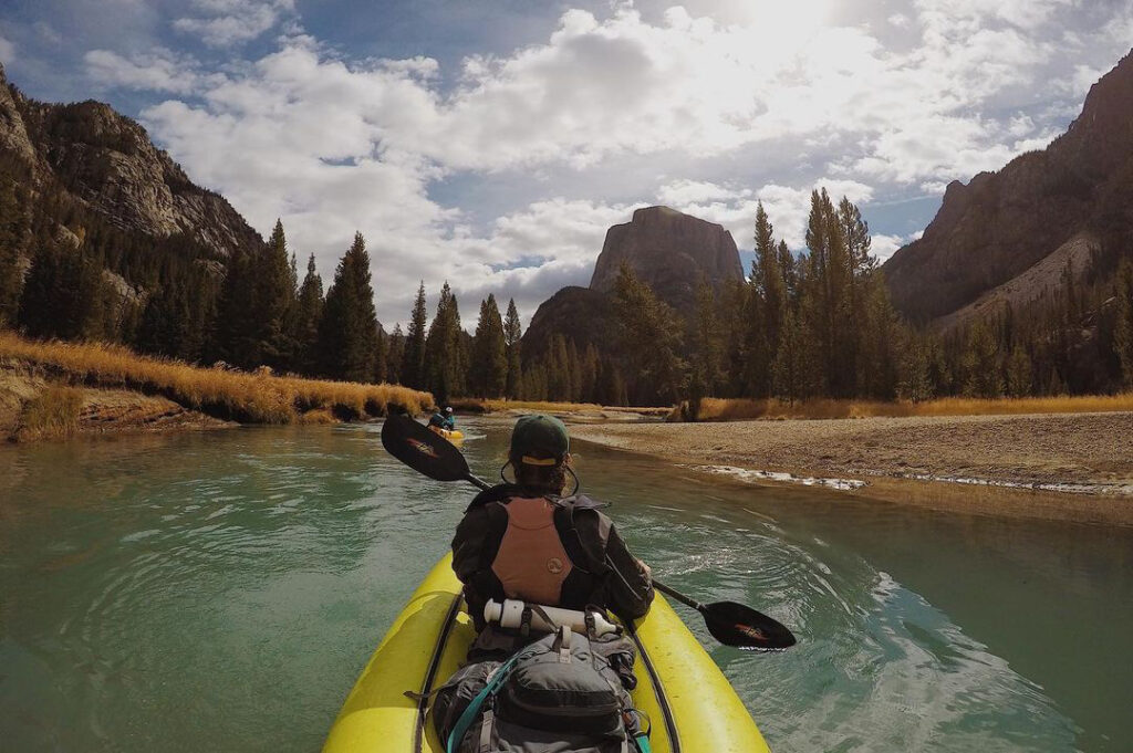 Paddling the Green River