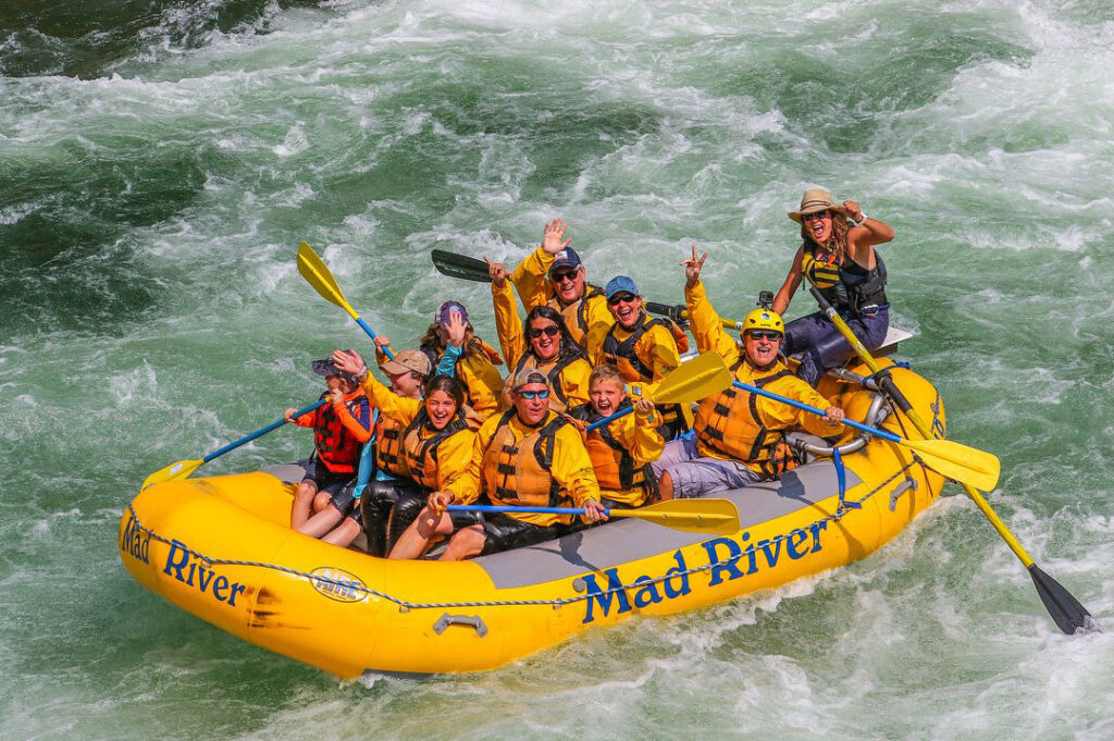 Rafting with Bridget Guthrie