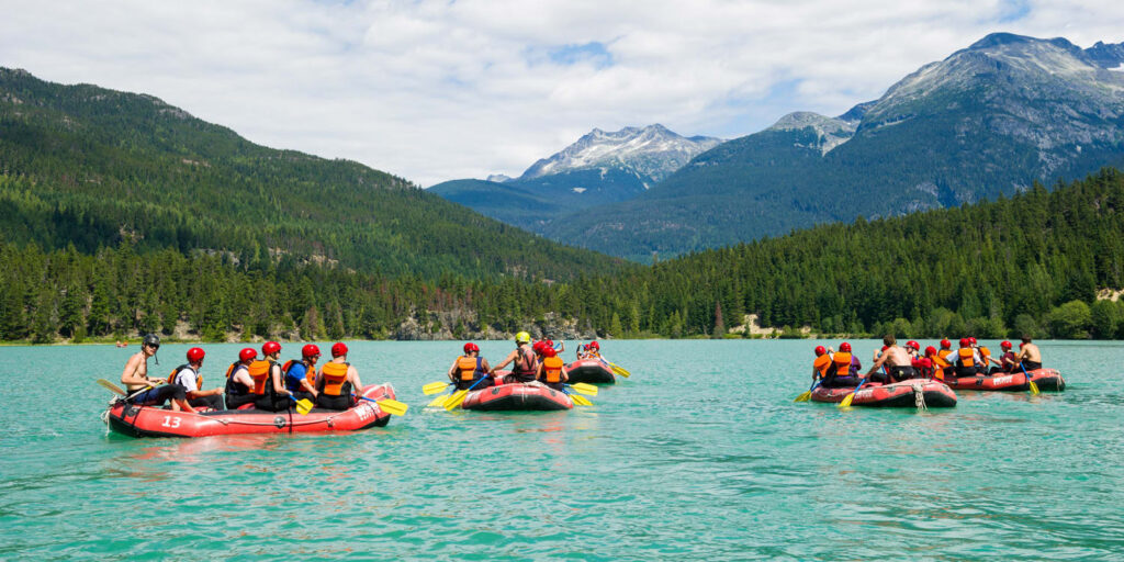 Rafting in British Columbia