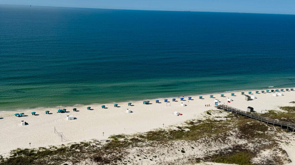 Gulf Shores beach morning